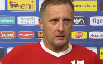 Glik ostro po meczu z Włochami: Może trochę tego lodu się przyda na rozgrzane głowy